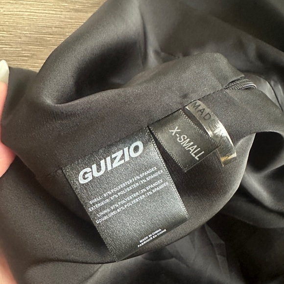 Danielle Guizio Y2K satin mini Black Skirt - Picture 6 of 6